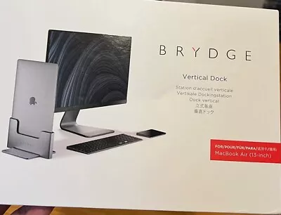 Brydge Laptop Vertical Dock Stand For Apple Macbook Air 13 Inch 2018-2021 • $25.99