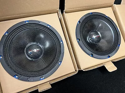 American Bass GF8CC 8  Carbon Fiber Midrange Speaker Pair GODFATHER Car Audio • $119.95