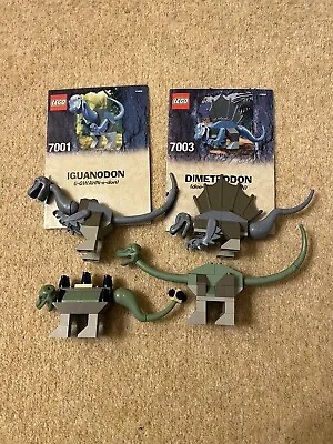 £19.99 • Buy Lego Dino 7000 7001 7002 7003 Ankylosaurus Iguanodon Dimetrodon Brachiosaurus