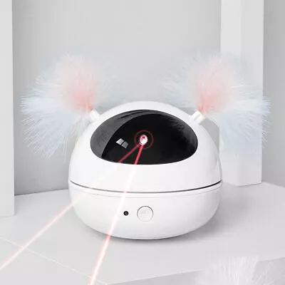 Interactive Smart Teasing Automatic Cat Toys Pet LED Laser Indoor Electronic Toy • £13.75