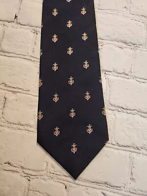 YCM Yacht Club De Monaco Ermenegildo Zena Silk Tie • $89