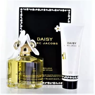 MARC JACOBS DAISY By Marc Jacobs 2 PIECE GIFT SET - 3.3 OZ EAU DE TOILETTE SPRAY • $83.08