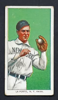 T206 -- FRANK LaPORTE -- New York Yankees -- Fielding -- Piedmont 350 • $75