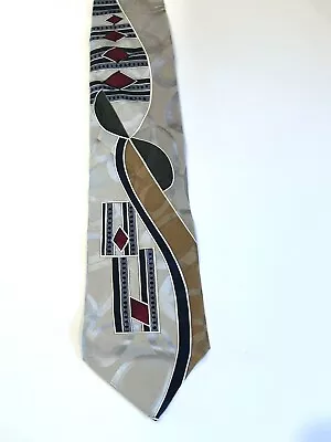 Vintage Martin Wong Screenplay Silk Tie • $8