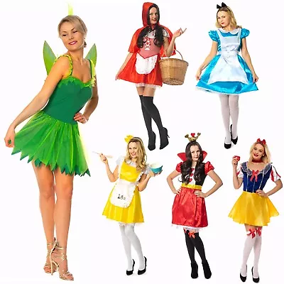 Ladies Girls World Book Day Fancy Dress Costume School Book Week Adult Character • £15.99