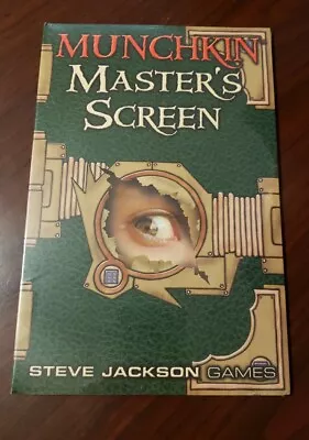 Munchkin Masters Screen Steve Jackson Games SEALED & NEW • $22