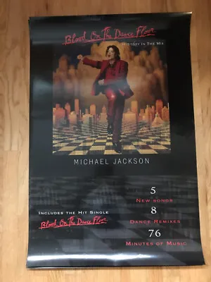 MICHAEL JACKSON Blood On The Dance Floor Double Sided Poster 24x36 • $34.99
