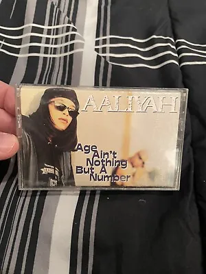 Aaliyah - Age Aint Nothing But A Number Cassette 1994 Jive Hip-Hop R&B 90s • $12