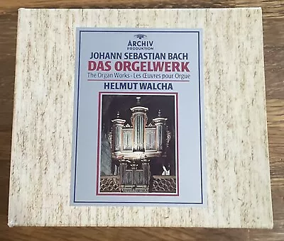 Johann Sebastian Bach: The Organ Works: Helmut Walcha: Archiv Produktion 12 CDs • £45