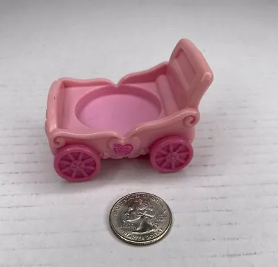 Hasbro My Little Pony Hot Pink Doll Baby Carriage Buggy Stroller Toy 2007 • $2.99