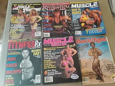 Muscle Digest Media Etc Magazine 80s- 90s-6 Magazines • $40