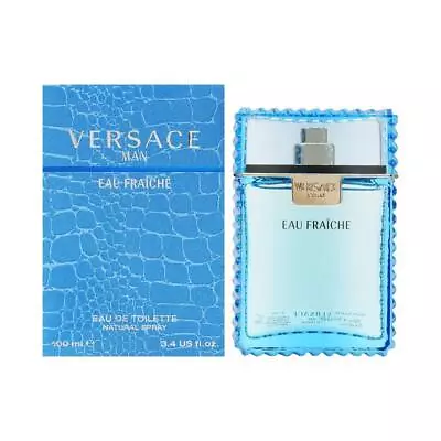 Versace Eau Fraiche Cologne For Men Eau De Toilette 5 Ml Mini Or 3.4 Oz - NEW • $15.78