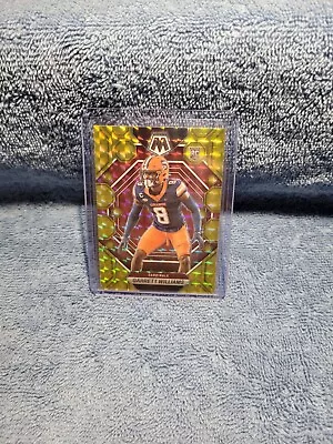 2023 Panini Mosaic Yellow Reactive Garrett Williams RC • $1.49