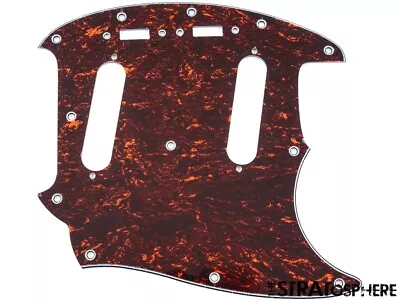 * NEW Red Tortoise 3 Ply For Fender '69 Mustang PICKGUARD Guitar Parts • $9.99
