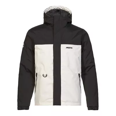 Musto 64 Primaloft Sail White/Black Jacket XL New • £95