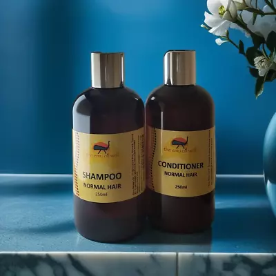 Shampoo & Conditioner Set With Emu Oil For Normal Hair • £14.99