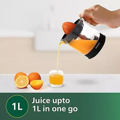 Philips Electric Citrus Juicer Masticating Orange Lemon Squeezer 1 L 25 Watt • $119.82