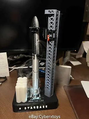 1:400 SpaceX Starship Launch Tower Set Rocket Model With Humidifier 12inches • $89.99