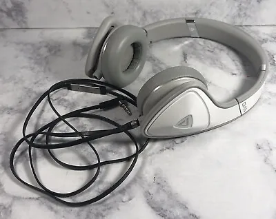 Monster DNA Headphones - White And Grey - Wired Over-The-Ear Noise Cancelling • $39.95
