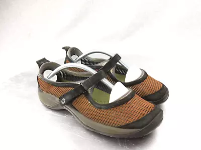 Merrell Ortholite Mary Jane Shoes Women's Size 10 Brown Mesh Lightweight Flats • $20