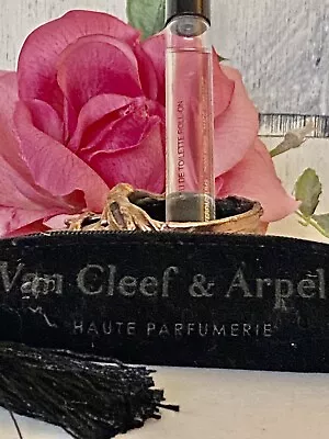 Rare Van Cleef & Arpels Feerie Rose Des Nieges 0.33 Oz Eau De Toilette Roll On • $28