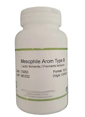 Cheese Culture Mesophile Aroma B For Cheesemaking 10 Dose Pot • £47.99