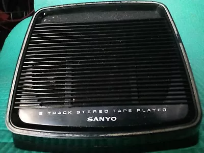 Vintage Old - Sanyo Japan - 8 Track Stereo Tape Player Car Speaker X1 Only  • $49.72