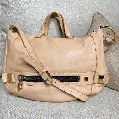 Botkier Leather Handbag Hobo Pebbled  Satchel Crossbody Strap Bag Honore Large  • $49.99