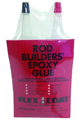 Flex Coat 4 OZ Rod Building Epoxy Glue G4 -Free Shipping • $19.95