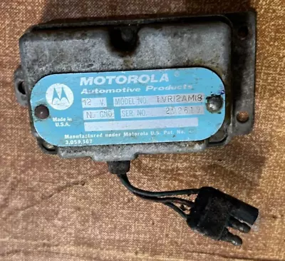1963-1965 AMC Rambler Motorola ORIGINAL Voltage Regulator TVR12AM18 Free ShipB30 • $79.99