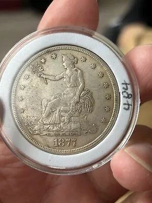 1877-S Silver Trade Dollar-Rare Coin • $235