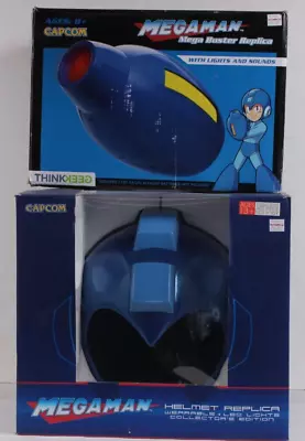 Mega Man Costume Helmet Hand Cannon And Suit | Open Boxes Good Condition • $400