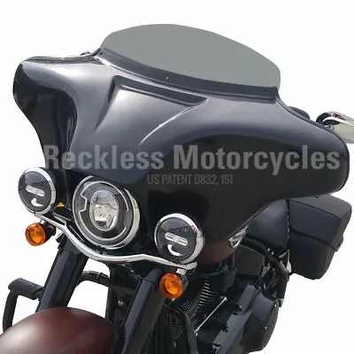 Detachable Batwing Fairing For Honda VTX 1300 / 1800  4x5.25  Speakers PMX-2 • $1200