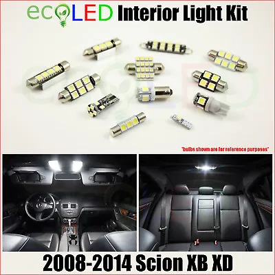 Fits 2008-2014 Scion XB XD WHITE LED Interior Light Accessories Kit 6 Bulbs • $11.99