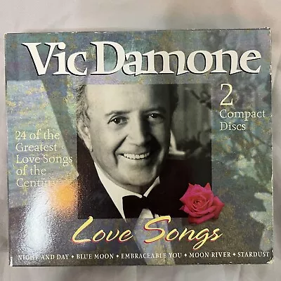 Vic Damone Love Songs CD 2 Disc Set 1999 • $7.99