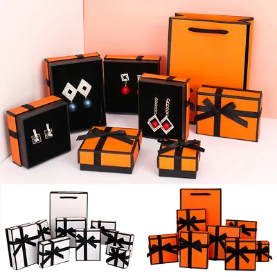 £1.19 • Buy Multi Size Jewellery Gift Box Gift Bag Earrings Bracelet Necklace Bow Ties Boxes