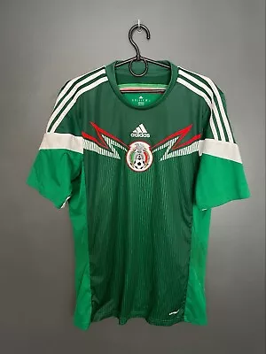 Mexico National Team 2014/2015 Home Football Shirt Adidas Soccer Jersey Size M • £71.99