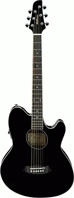 Ibanez TCY10E BK Acoustic-Electric Guitar (Black High Gloss) • $397.95