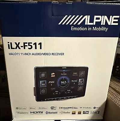 NEW ALPINE ILX-F511 11” Car Monitor Receiver W/ Apple + Android CarPlay • $1099
