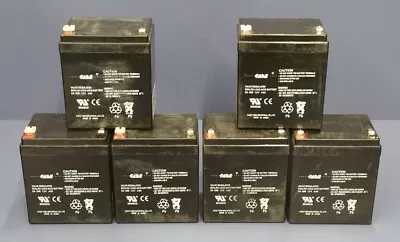 Lot Of 6 Casil CA1240 12v 4ah SLA Rechargeable Alarm Battery Honeywell Ademco GE • $99.95