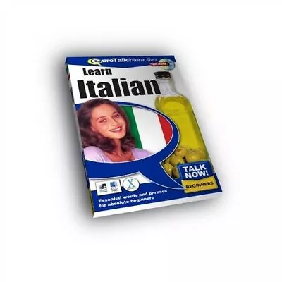 Talk Now! Learn Italian: Essential Words And Phrases For A... By EuroTalk CD-ROM • £3.59