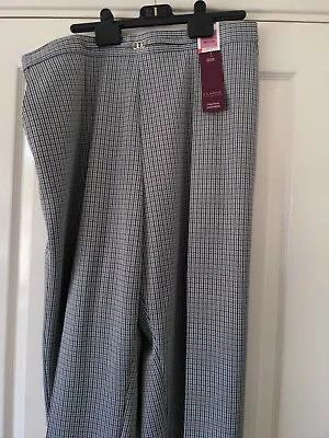 M&S Classic Trousers Elasticated Grey 22medium • £7