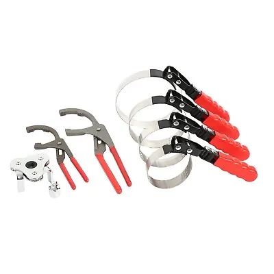 Adjustable Oil Filter Wrench And Oil Filter Pliers Set W/3-Jaw Oil Filter Wrench • $37.60