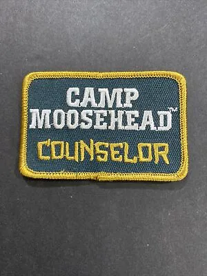 Vintage Camp Moosehead Counselor Beer Embroidered Fabric Iron-on Patch  • $7.95