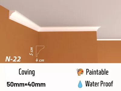 Xps Coving Moulding Cornice Lightweight Best Price - N22 • £6.99