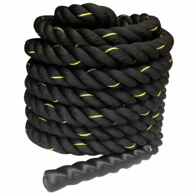 Heavy Home Gym Battle Rope Battling Strength Training Exercise Fitness 15M • $87.90