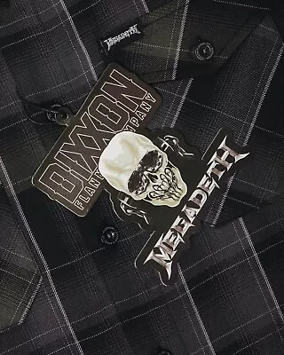 Dixxon Flannel Co.  Megadeth  Mens  Large. NIB Sold Out.  • $115