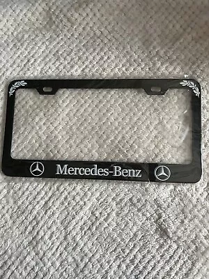 License Plate Frame Mercedes Benz. • $6