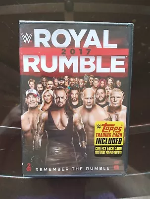 WWE Royal Rumble 2017 (DVD) Brand NEW - John Cena AJ Styles Randy Orton • $16.99