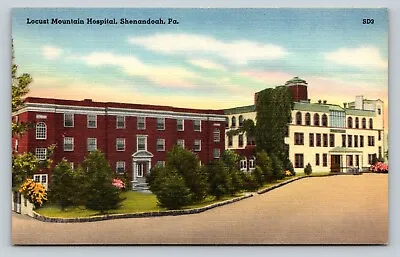 Shenandoah Pennsylvania Locust Mountain Hospital VINTAGE Postcard • $6.27